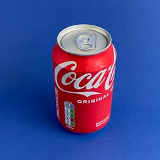 Meal card cover for: Coke Can 330ml