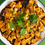 Meal card cover for: Braised Tofu 紅燒豆腐 (V)