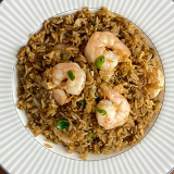 Meal card cover for: King Prawn Fried Rice 大蝦炒飯