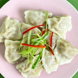 Meal card cover for: 8 Pcs Vegetable Potstickers 素餡鍋貼