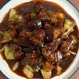 Meal card cover for: Red Braised Pork with Rice 紅燒肉飯