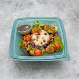 Meal card cover for: Baked Falafel and Houmous