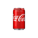 Meal card cover for: Coke