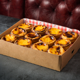 Meal card cover for: Traditional Pastel de Nata (for 12 people)