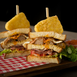 Meal card cover for: Breakfast Club Sandwich
