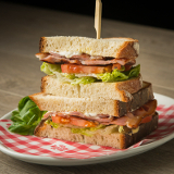 Meal card cover for: BLT (Bacon, lettuce and tomato)
