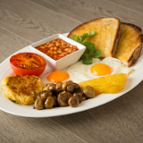 Meal card cover for: No Gluten - Vegetarian Breakfast Without Bread