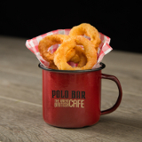 Meal card cover for: Onion Rings