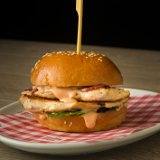 Meal card cover for: Burger - Grilled Chicken Burger