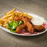 Meal card cover for: Cajun Chicken with Chips and Dip
