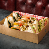 Meal card cover for: Vegan Sandwich Platter (for 5 people)