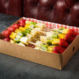 Meal card cover for: Tropical Fruit Skewers (for 18 people)