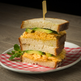 Meal card cover for: Scrambled Egg and Avocado Sandwich
