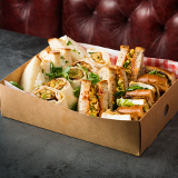 Meal card cover for: Vegetarian Sandwich Platter (for 5 people)
