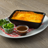 Meal card cover for: Shepherds Pie with Fresh Garden Peas and Gravy
