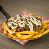 Meal card cover for: Chips with Philly Steak