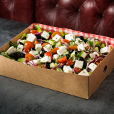 Meal card cover for: Greek Salad with Feta and Black Olives (for 8 people)