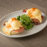 Meal card cover for: Benedict - Bacon Benedict