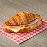Meal card cover for: Ham and Cheese Croissant