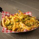 Meal card cover for: Chips - Chilli Cheese
