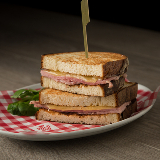Meal card cover for: Toastie - Ham & Cheese