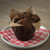 Meal card cover for: Triple Chocolate Chip Muffin