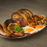 Meal card cover for: The Mighty English Breakfast