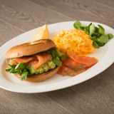 Meal card cover for: Smoked Salmon & Scrambled Egg