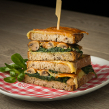 Meal card cover for: The Garden Toastie (v)