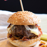 Meal card cover for: Bacon Cheese