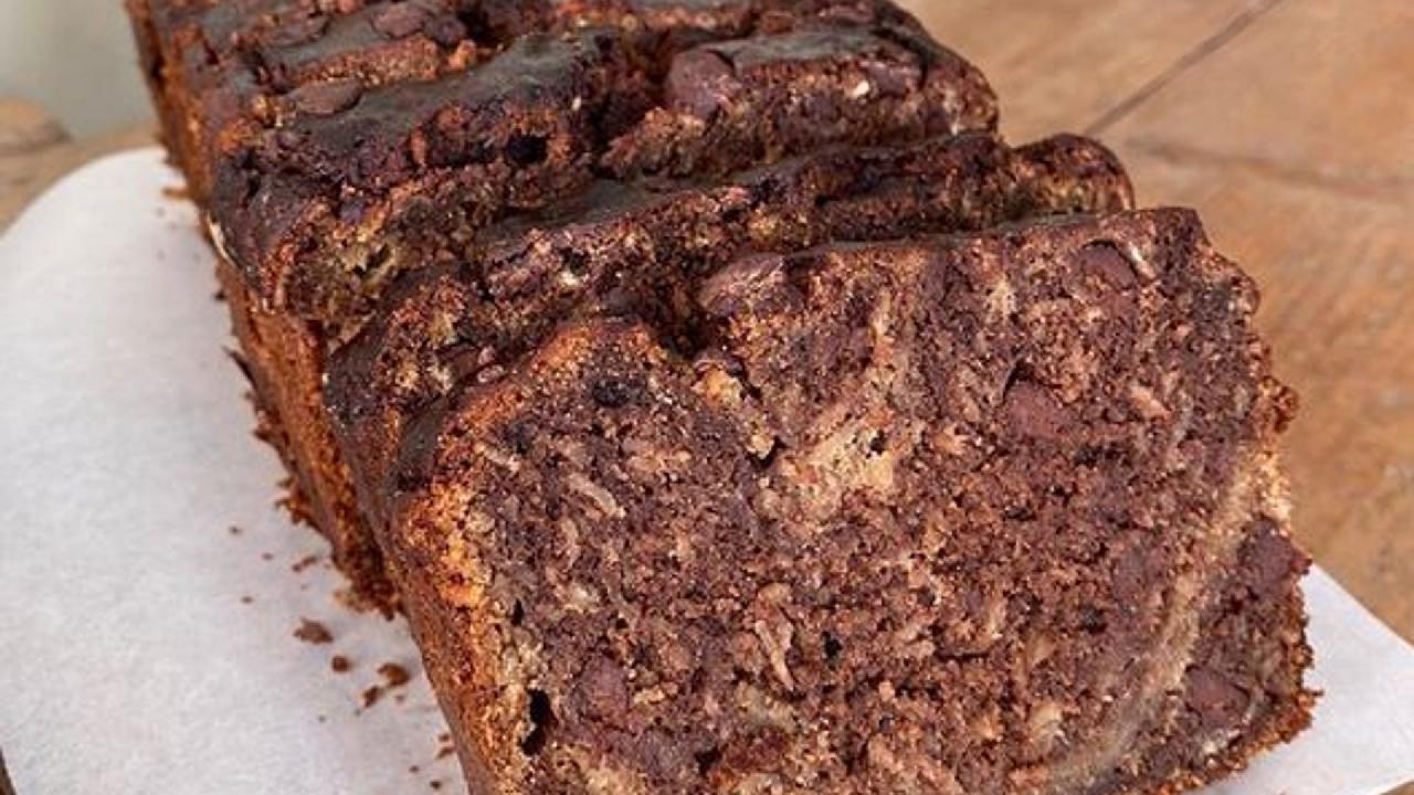 Meal card cover for: Vegan Oat Cacao Banana Bread