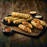 Meal card cover for: Chicken Spring Roll - 4 Pack