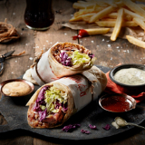 Meal card cover for: Doner Wrap