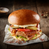 Meal card cover for: Doner Burger