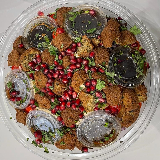 Meal card cover for: Baked Falafel and Hummus