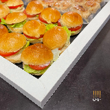 Meal card cover for: Mini Sliders - FISH mini Burgers Kit