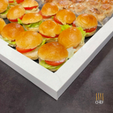 Meal card cover for: Mini Sliders - CHICKEN mini Burgers Kit
