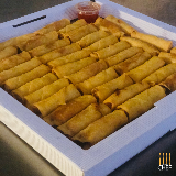 Meal card cover for: Crispy Vegetarian Spring Rolls