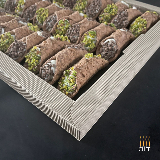 Meal card cover for: Assorted mini Sicilian Cannoli