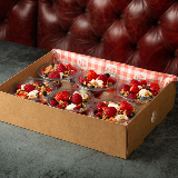 Meal card cover for: Greek yoghurt with berries and granola (for 6 people)
