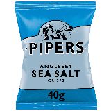 Meal card cover for: Pipers Sea Salt Crisps