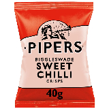 Meal card cover for: Pipers Sweet Chilli Crisps