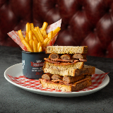 Meal card cover for: Breakfast Sandwich and side - Meal Deal - 1 person