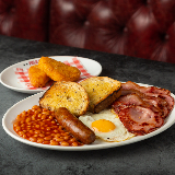 Meal card cover for: English Breakfast and side - Meal Deal - 1 person