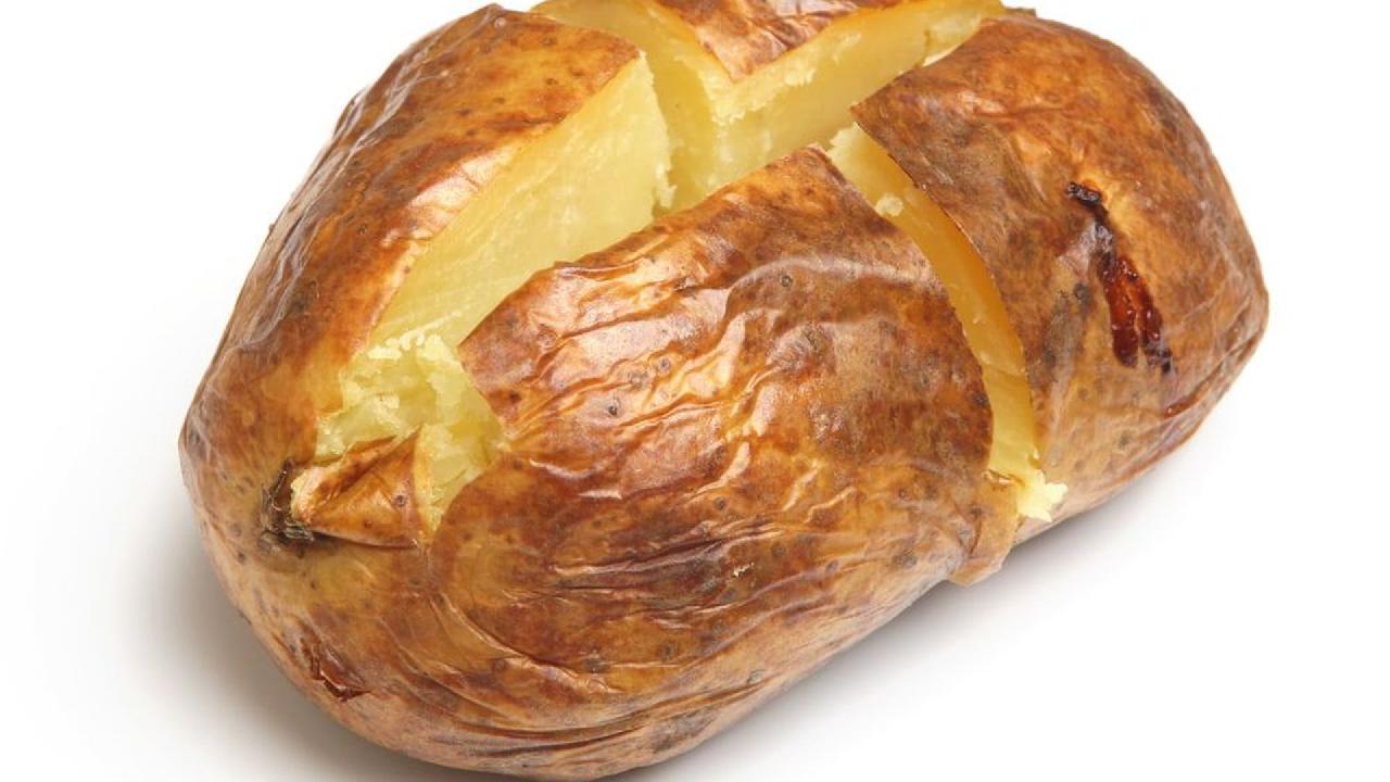Meal card cover for: Plain jacket potato
