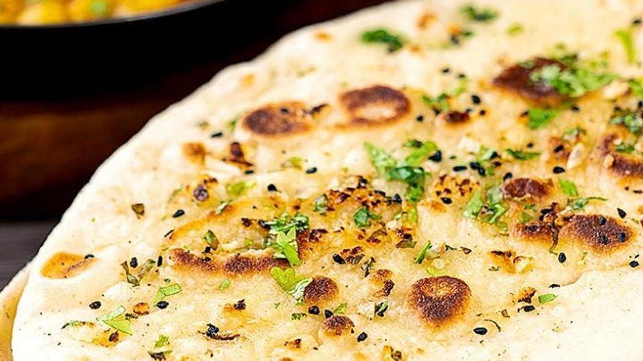 Meal card cover for: Garlic Flatbread 