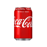 Meal card cover for: Coke