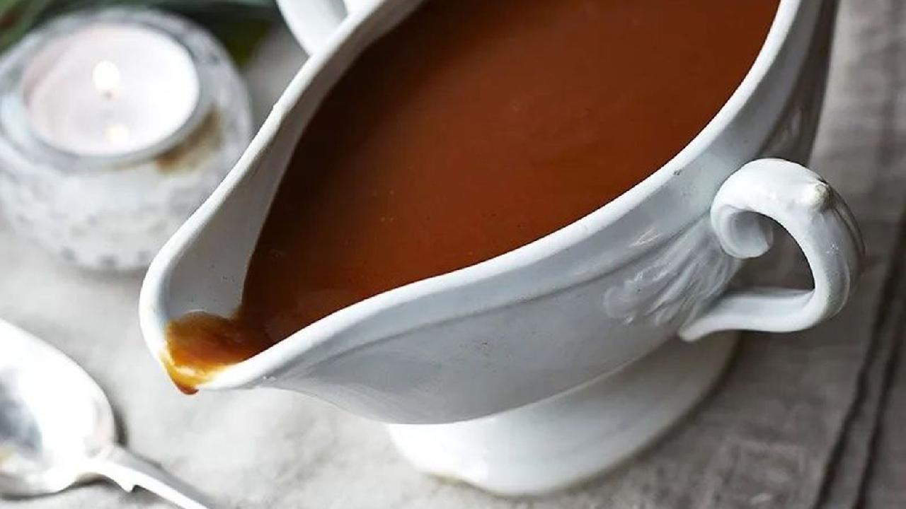 Meal card cover for: Vegan Gravy (onion) pot