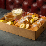 Meal card cover for: Lotus Banoffee Pancake Box (serves 6-10 people)