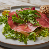 Meal card cover for: Bresaola salad